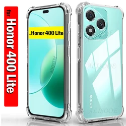 Ultra-Thin Transparent Shockproof Phone Case - Clear Soft Protective Cover for Honor 400 Lite (Clear)