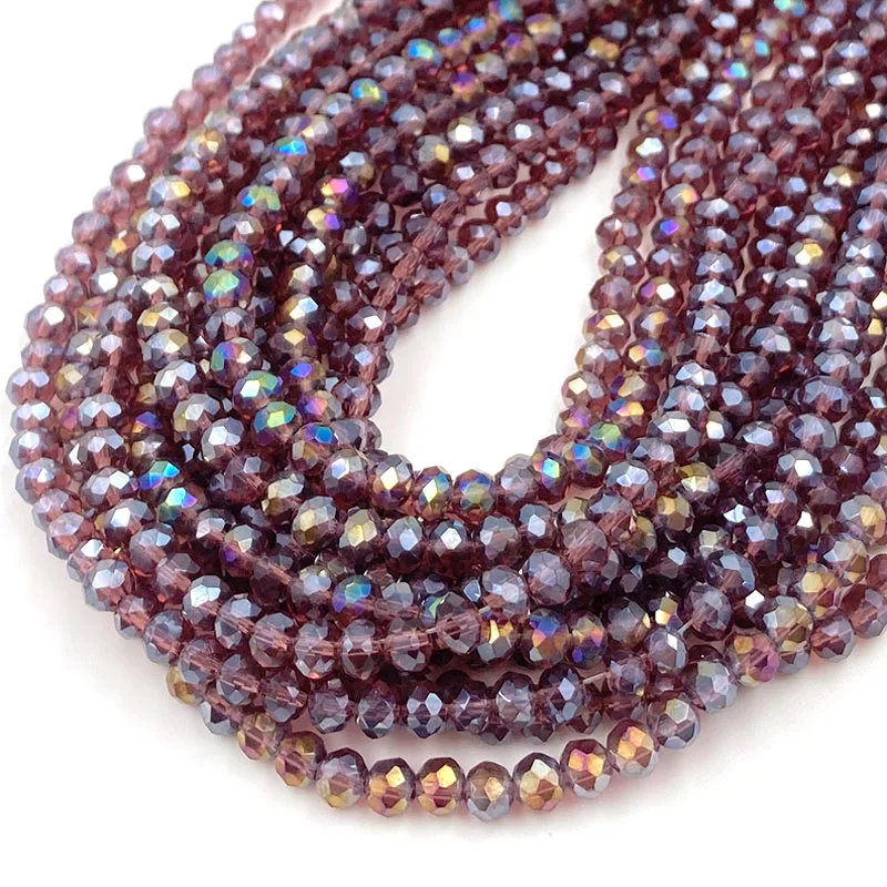 Faceted Crystal Spacer Beads 3