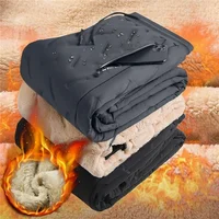 7XL Winter Sweatwear Men Plush Thick Fleece Sweatpant Lambswool Thermal Trousers Casual Waterproof Windproof Warm Cotton Pants 1