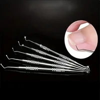 1PCS New Professional Ingrown Toe Nail Correction Lifter File Clean Installation Tool Pedicure Multi-function 1
