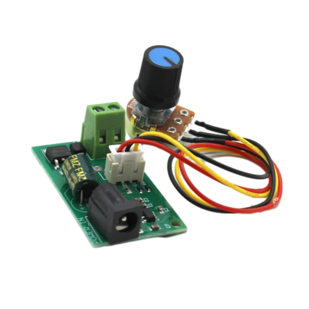 6V 12V 24V 3A Small General Speed Control Board Motor Speed Governor Module With Potentiometer PWM DC Motor Controller