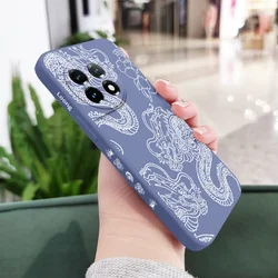 Dragon Travel Liquid Silicone Phone Case - Premium Protection Accessory for OnePlus 8T (Light Blue)