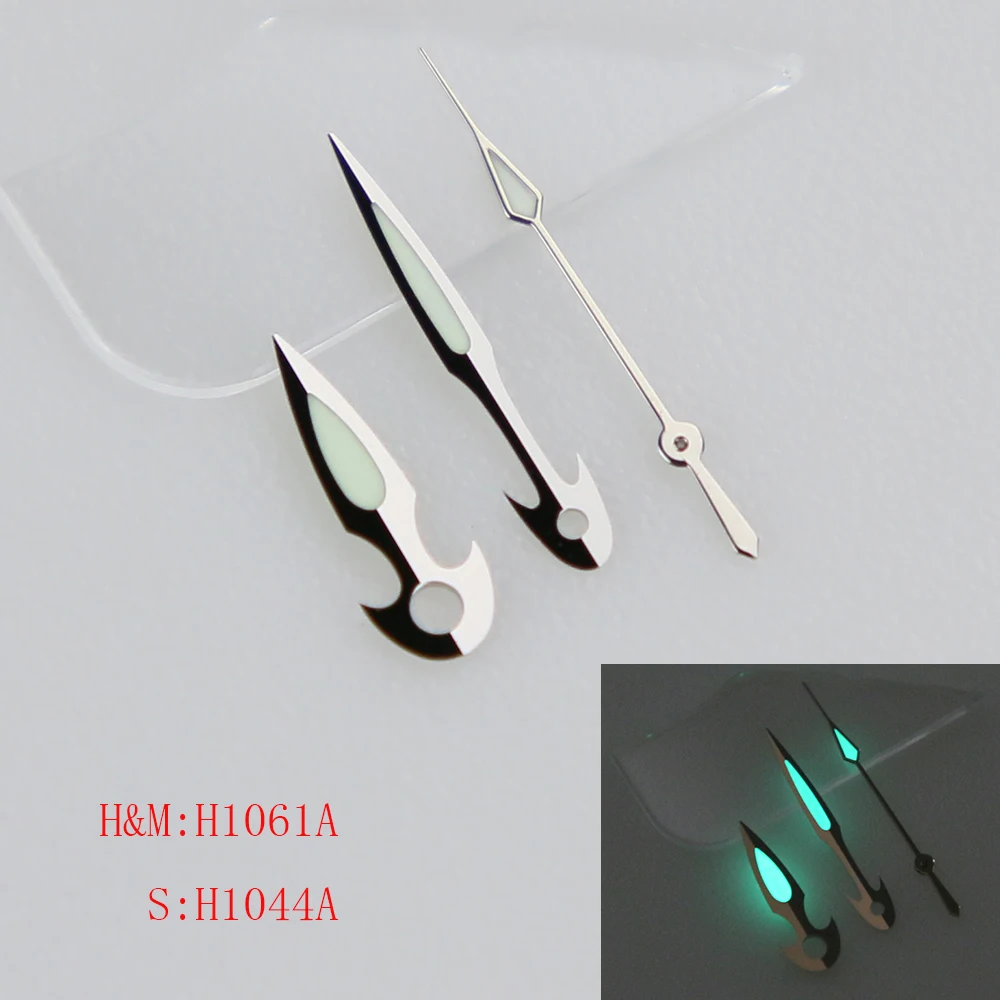 Fish Design Super C3 Green Luminous Fit NH34 35 36 38 70 Automatic Movement SKX007 Mods Watch Hands 1061 watch face accessories,watch dial accessories