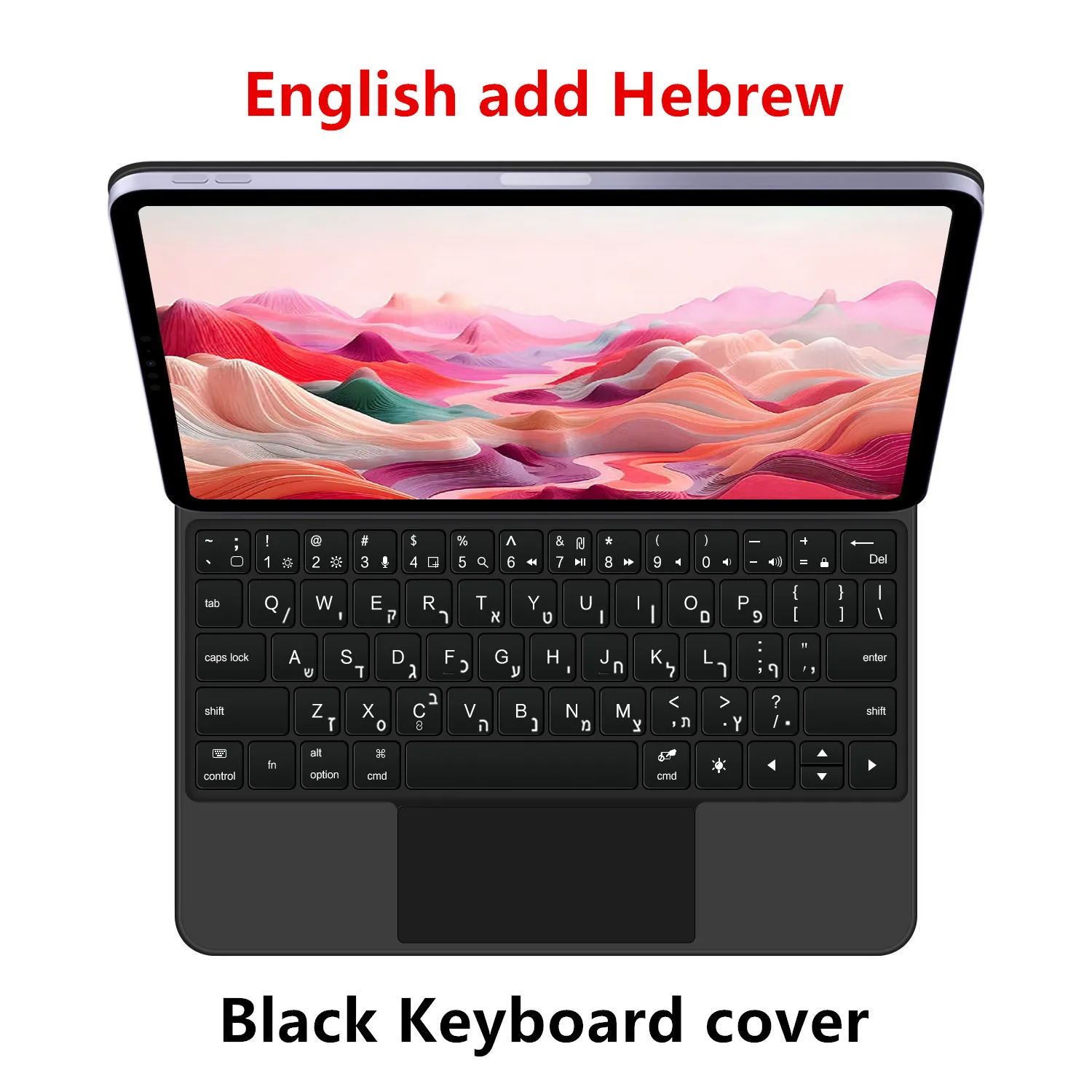 Magic Keyboard Case for iPad Air 13 inch M3 2025 M2 Pro 12.9 Smart