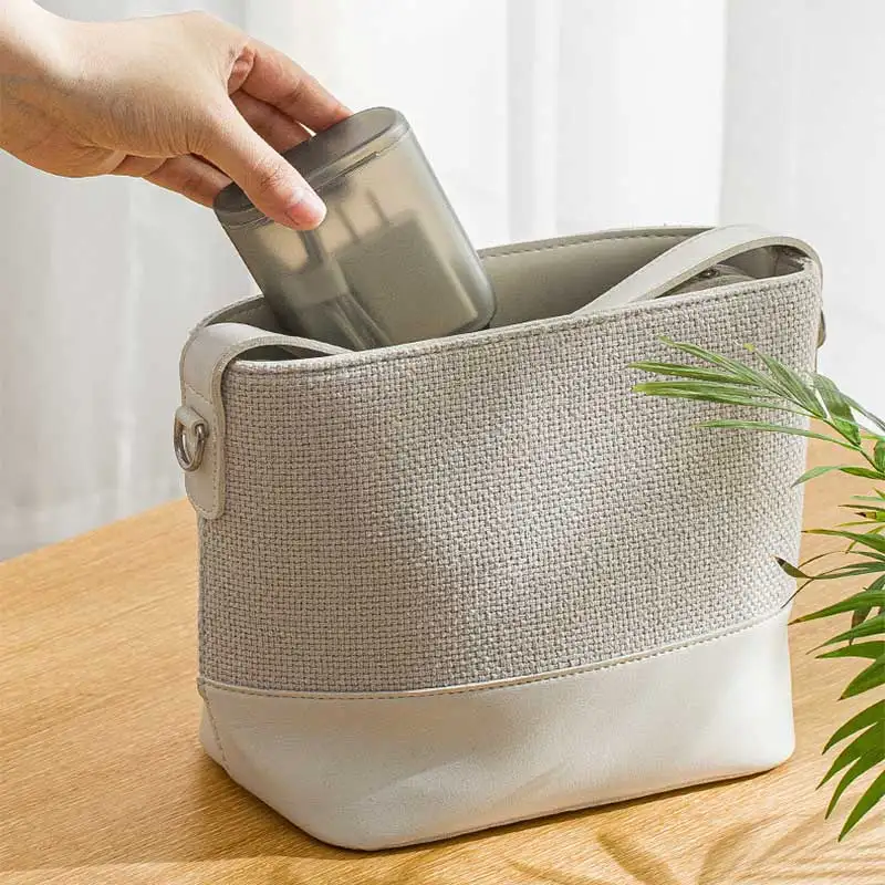 Dustproof PP Cable Storage Box for Phone Charger and USB Cables