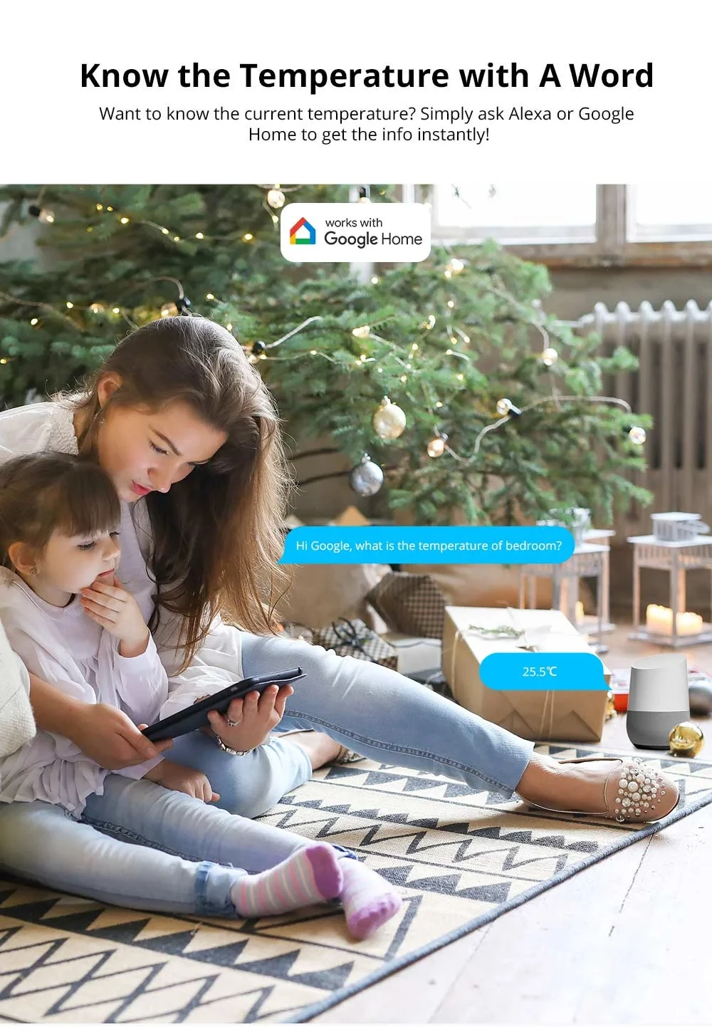 SONOFF SNZB-02P ZigBee Temperature Humidity Sensor Smart Home eWeLink Real-time Monitor Work with ZB Bridge-P Alexa Google Home 3