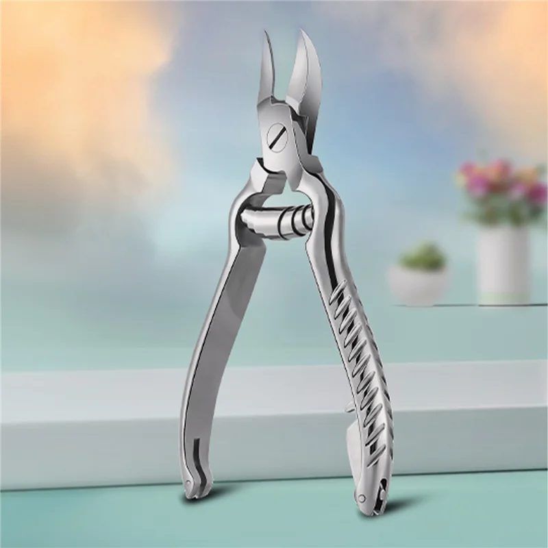 

New Heavy Duty Thick Toe Nail Clippers Plier Steel Toenail Cuticle Nipper Trimming Scissor Plier Professional Nail Clipper Tools