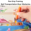 Large Montessori Scene Maze Toys, Color Sorting, Number Game, Patience/Concentration Training, Christmas/Halloween Gift 4