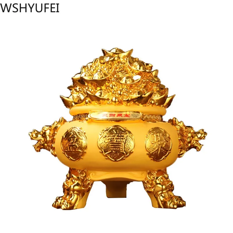 

1pcs resin cornucopia creative home decoration feng shui crafts ornaments feng shui decoration sculpture cornucopia lucky gifts