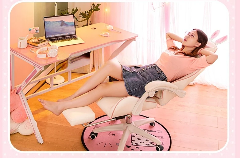 Description Picture 2 of itemE-sport Office Computer Gaming Chair Reclining Armchair with Footrest Internet Cafe Gamer Chair Study Furniture