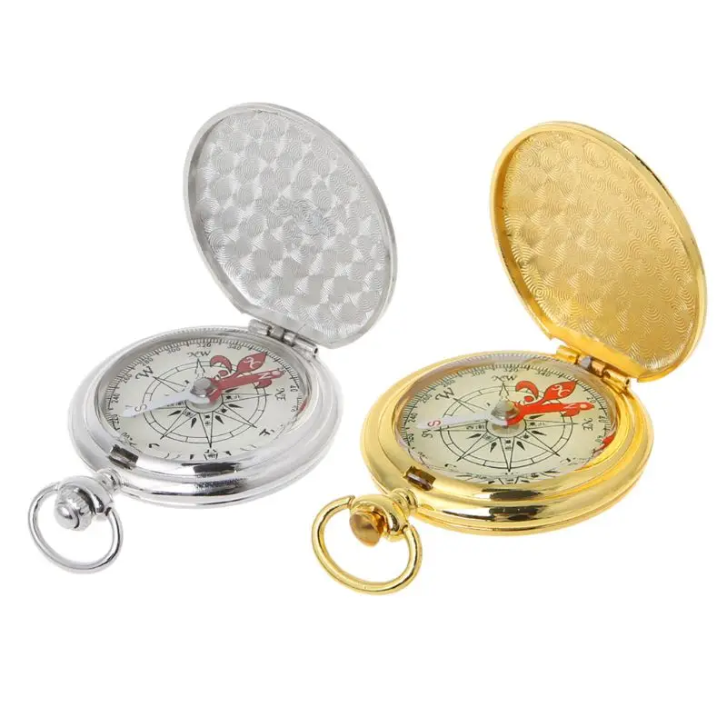 Compass Pocket Watch Vintage Waist Chain Outdoor Activities Stainless  Camping Hiking Portable Pocket Watch Compass Gifts - AliExpress