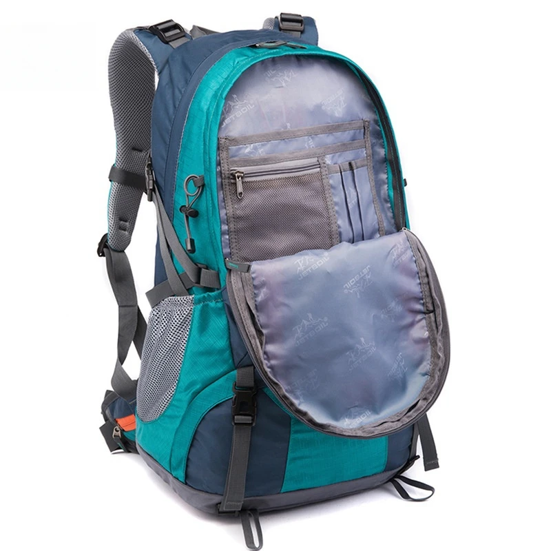 Breathable and Waterproof Outdoor Sports Backpack 50 liters Men and Women Shoulder Large Capacity Mountaineering Hiking Backpack 2