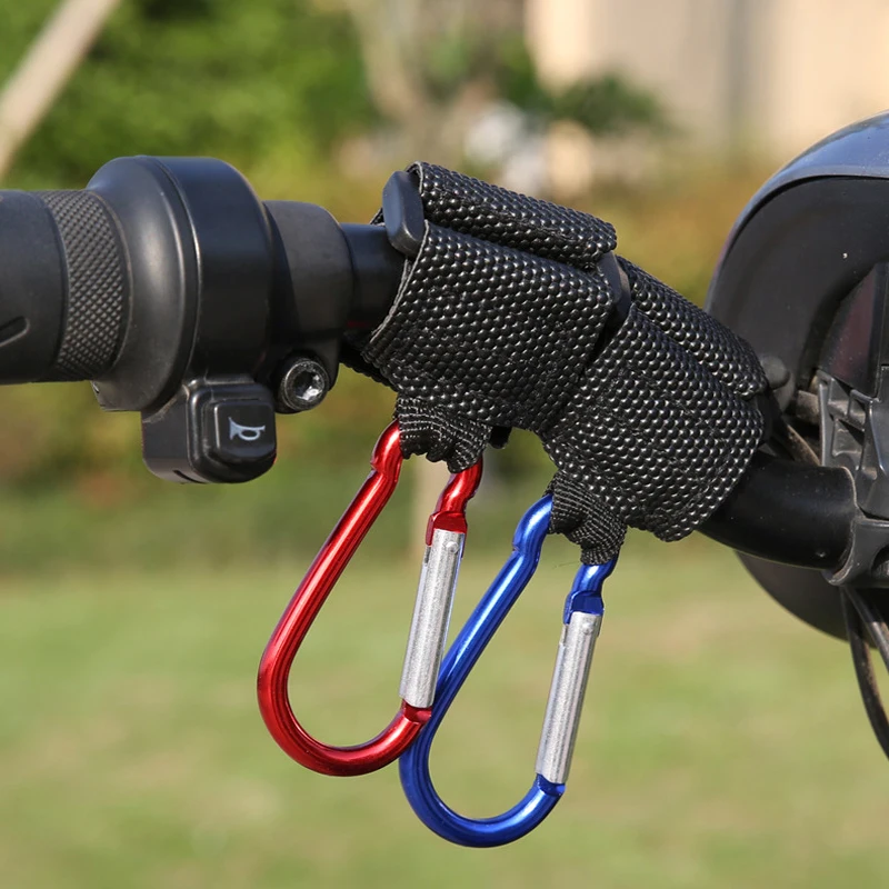 Gancio Doppio Per Scooter Elettrico – Universale, In ABS, Capacità Di Carico Elevata, Manubrio Ø3.5–5.5 Cm, Senza Attrezzi