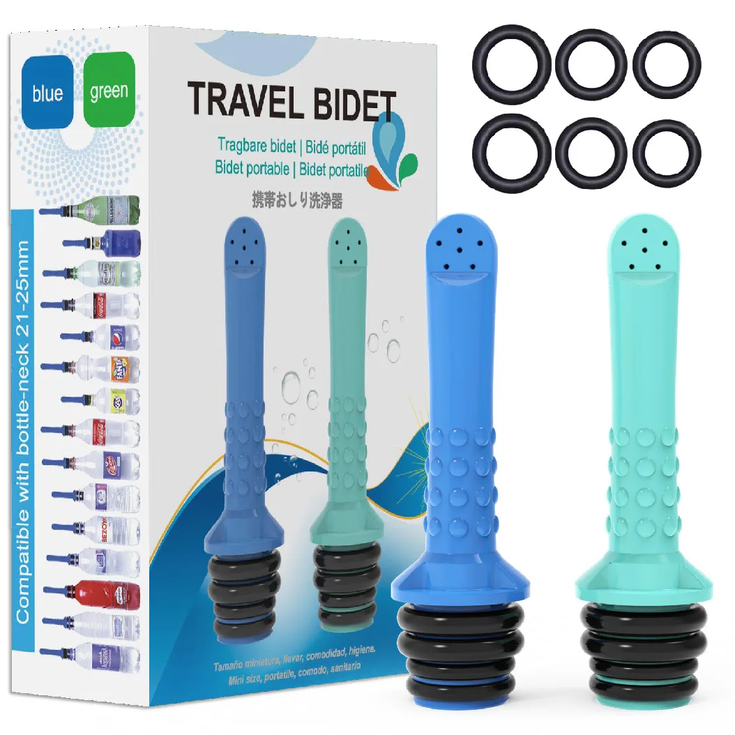 de viagem bocal bide pecas 2pcs 05