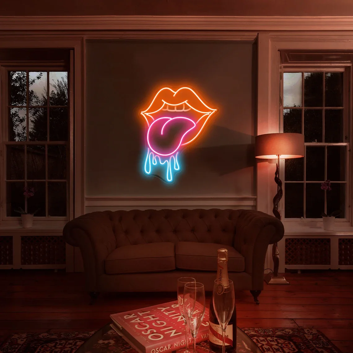 Dripping Lips Neon Sign Custom Neon Sign Custom Name Neon Sign Neon Light  Sign Custom Neon Light Sign Wall Decor Valentine Gift - Plaques & Signs -  AliExpress