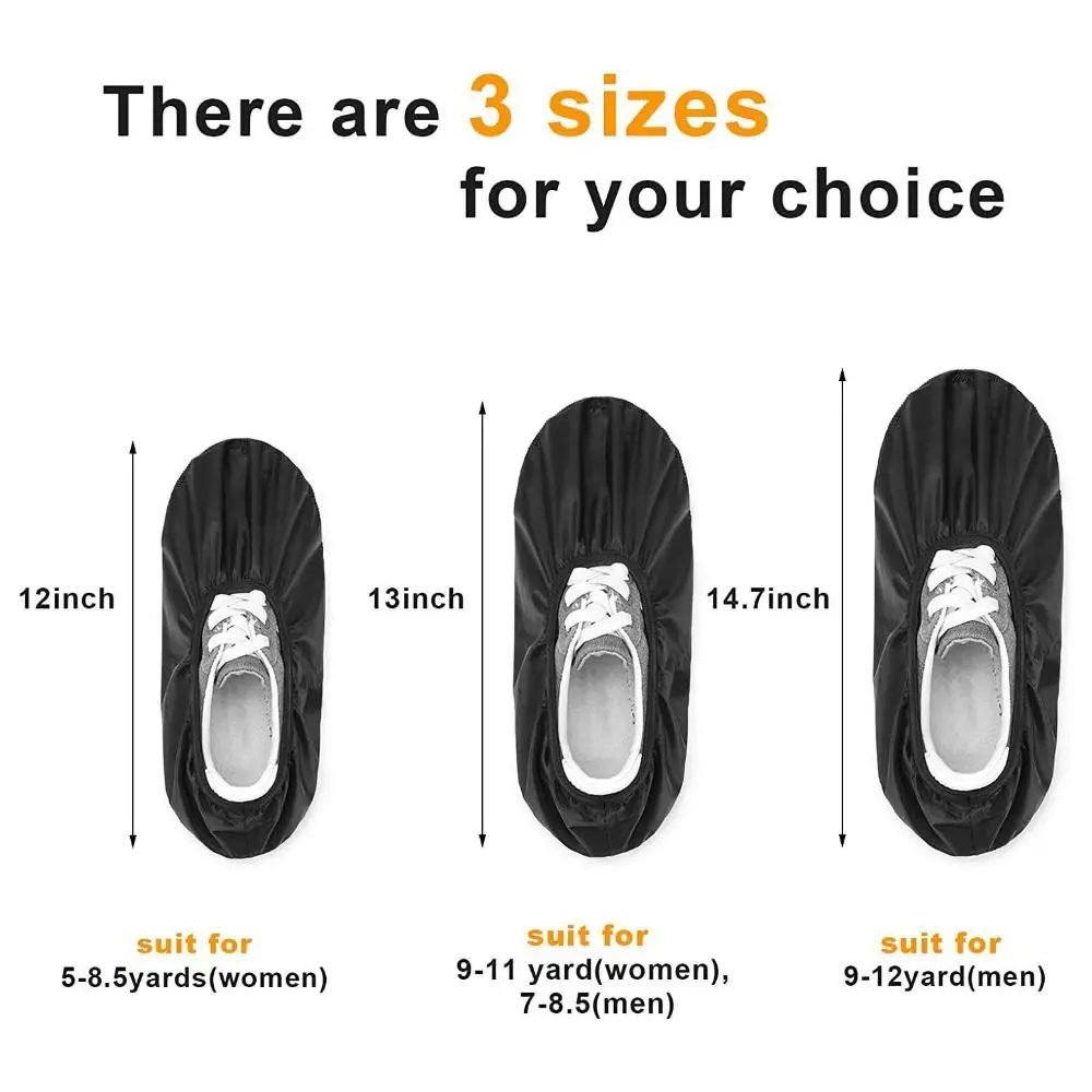 Waterproof Reusable Bowling Shoe Covers 6