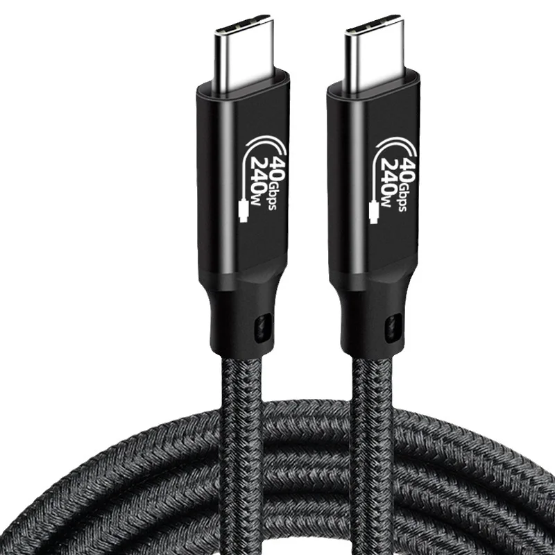 USB C to Type-C   ̺, PD, 240W, 8K, 60Hz, Ʈ 3, iPhone 15 Pro Max, SSD, 40Gbps