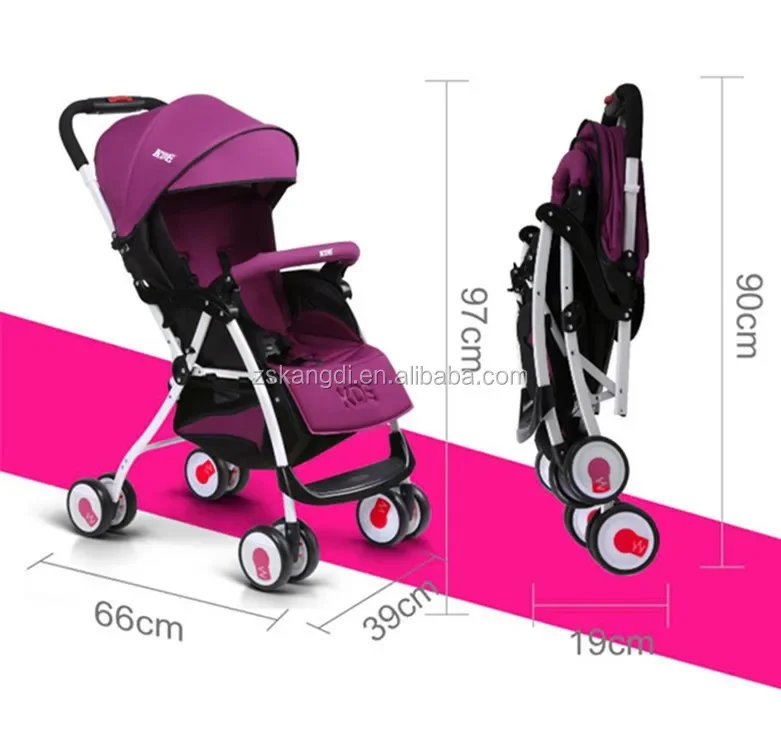 KDE baby pram 3 in 1 with seat made in china