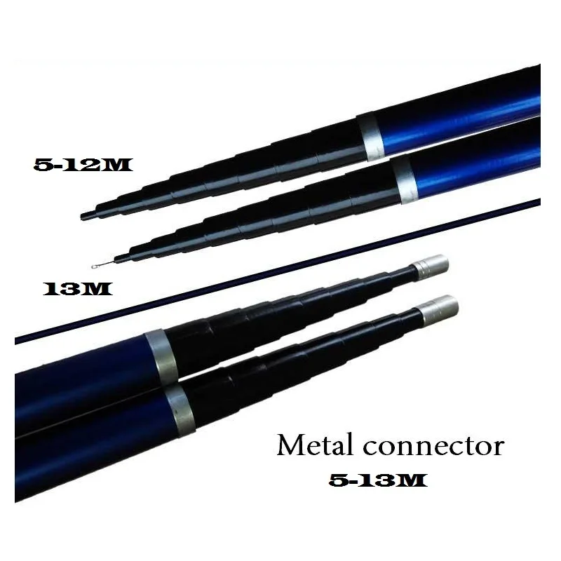 익스텐션 안테나 마스트, 텔레스코픽 연장 폴, 12m, 39ft