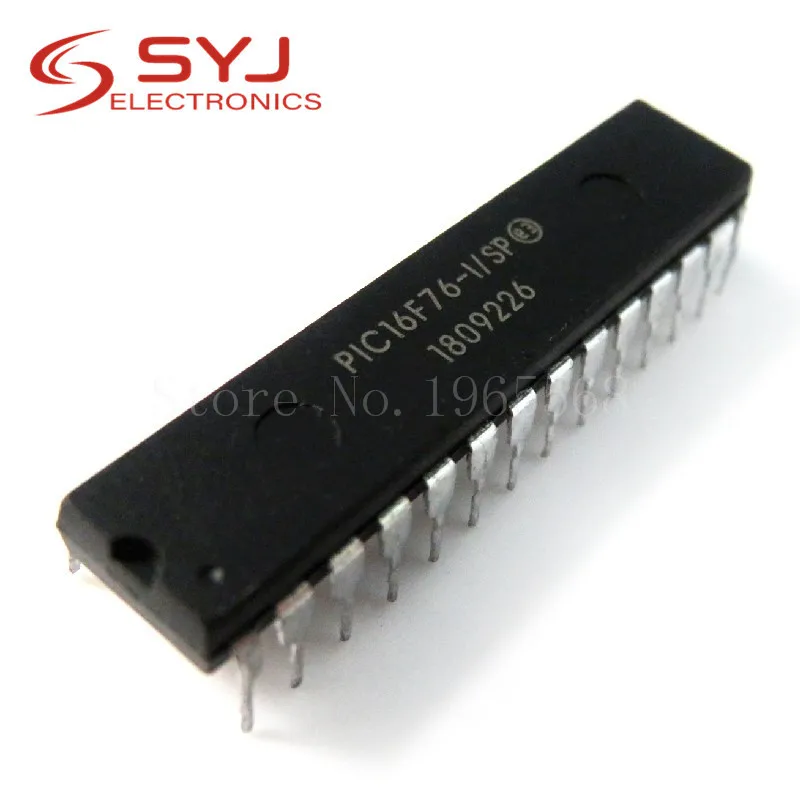 1 Pz/Lotto Pic16F76-I/Sp Pic16F76 Dip-28 In Stock