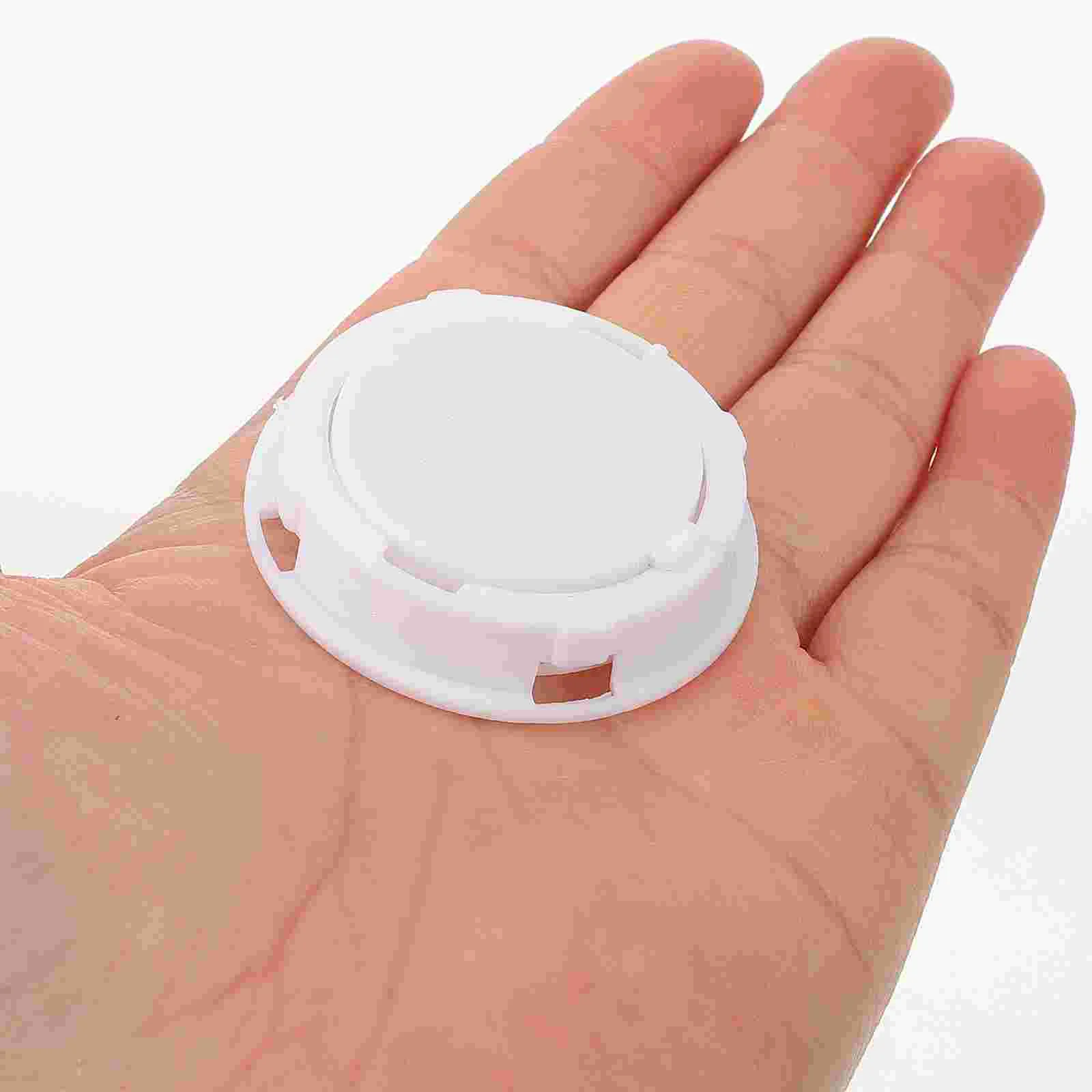 10 Pcs Piggy Bank Vinyl Supplies Money Pot Savings Box Bottom Cover Round Stoppers Replacement White Plug Caps 4