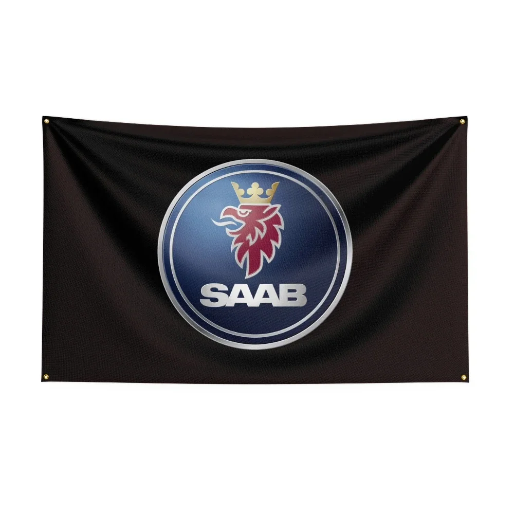 

3x5 Fts Saabs Racing car Flag for Decor