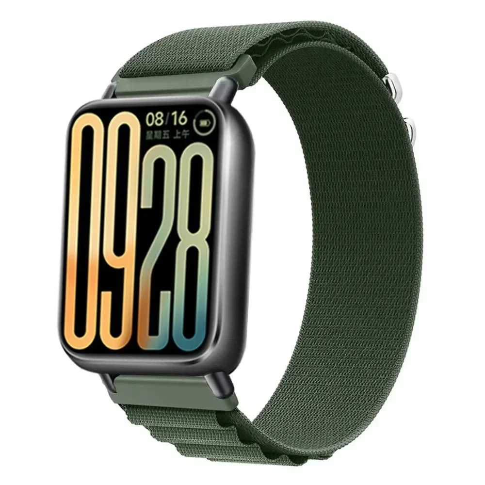 Premium Alpine Loop Nylon Strap - Adjustable Bracelet for Smartwatches and Fitness Trackers