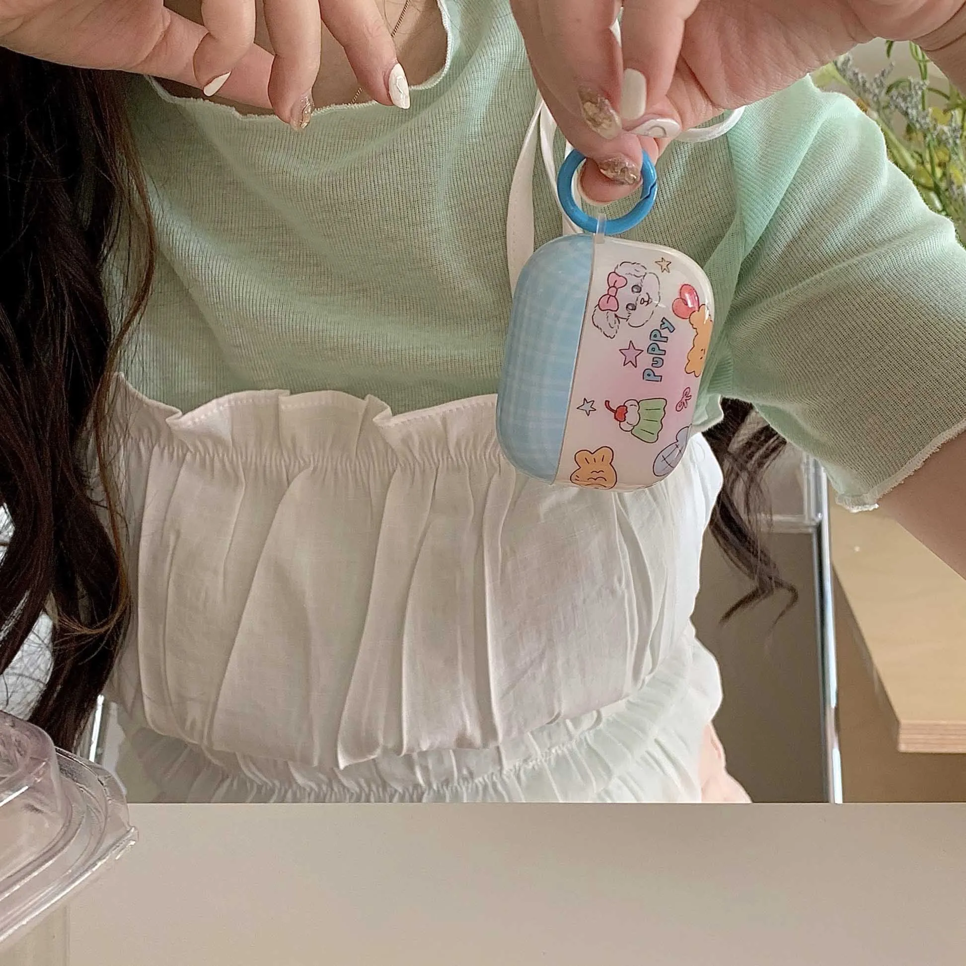 Lovely Rabbit Earphone Case Protect For Airpods