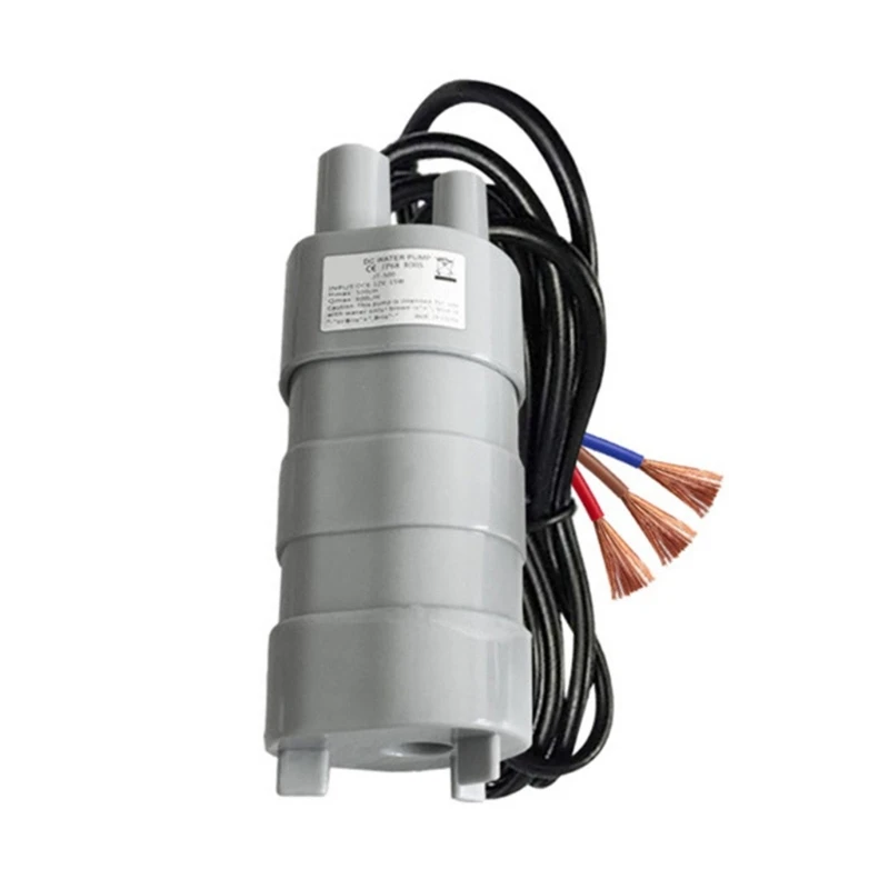 

2024 New Universal for Dc 12V Submersible Water Pump 600L/H 5M Engineering Pump for Fish Pond Statuary Hydroponics