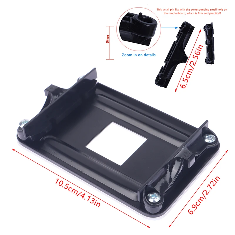CPU Cooler CPU Heatsink Mount Bracket AMD AM4 Socket Fan Cooler Heatsink Radiator Socket Backplate Mounting Sheet Plate