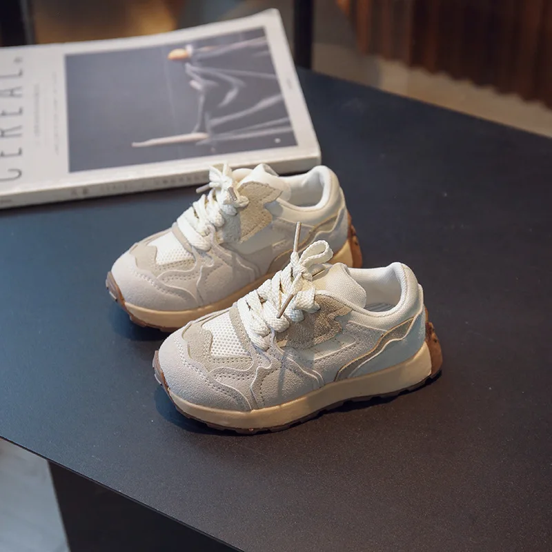 Zapatillas 어린이 캐주얼 신발, 메쉬 통기성 어린이 스니커즈, 여아 남아 테니스 신발, 패션 그린 스포츠 신발, 봄 신상