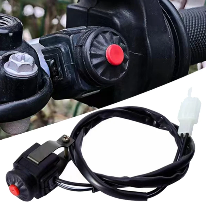 

22mm Handlebar Ignition Switches Motorcycle Modification Universal Push Button 12V ATV Off Road Motocross Dirt Bike Controller