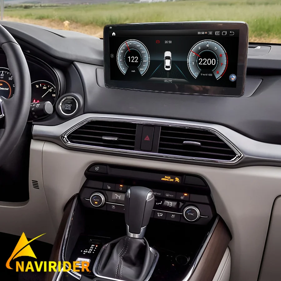 

Car Screen 1920*720 Multimedia Video Player For Mazda Cx-9 Cx9 2021 2020 CarPlay GPS NAVI Radio Android 12 Autoradio 128GB Radio