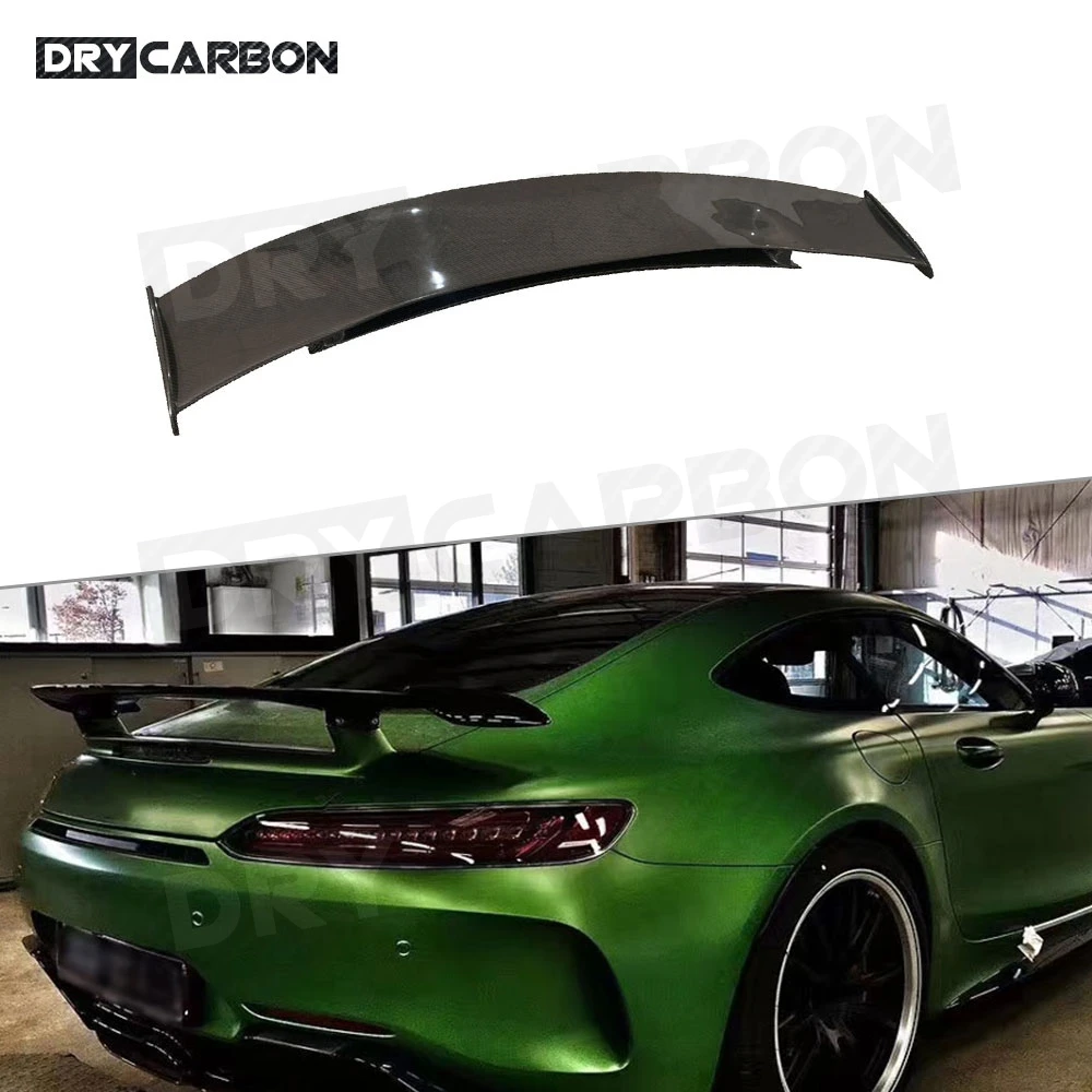 

Carbon Fiber Rear Spoiler Trunk Wings For Mercedes Benz AMG GT GTS GTR Coupe 2 Door 2015 2016 2017 2018 2019 Car Styling FRP