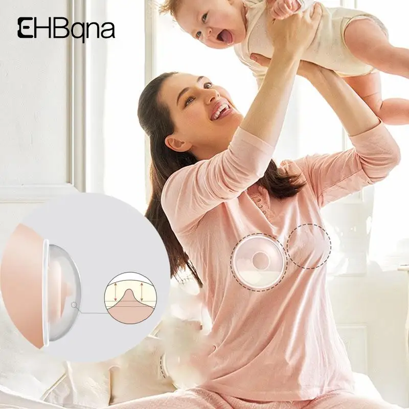 1PC Baby Care Anti Galactorrhea Pad Breast Milk Silicone Collector Spilled Milk Leaking Container Soft Reusable Nursing Pad breast pads breast milk collector milk pads