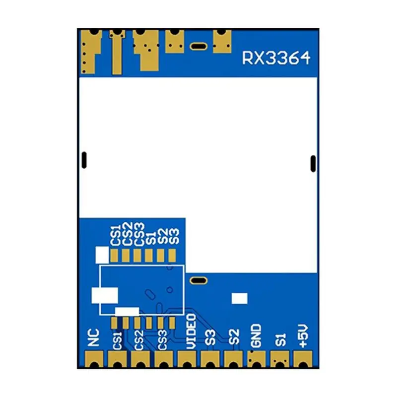 ABNR 3.3G FPV VTX 모듈 RX3364 무선 모듈 아날로그 무선 FPV 오디오 비디오 전송 수신기 모듈