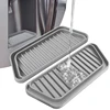 Reusable kitchen Fridge Accessories refrigerator Anti splash & overflow drainage mat silicone refrigerator drip catcher tray 5