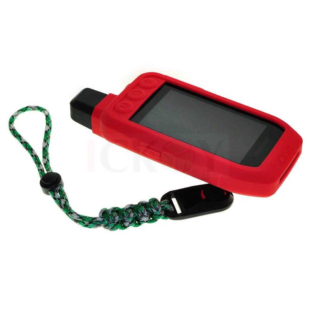 보호 케이스 커버 및 퀵릴리즈 손목 스트랩, 핸드 로프 랜야드, Garmin Alpha 200i 200 300 300i Alpha200i 사냥 GPS용