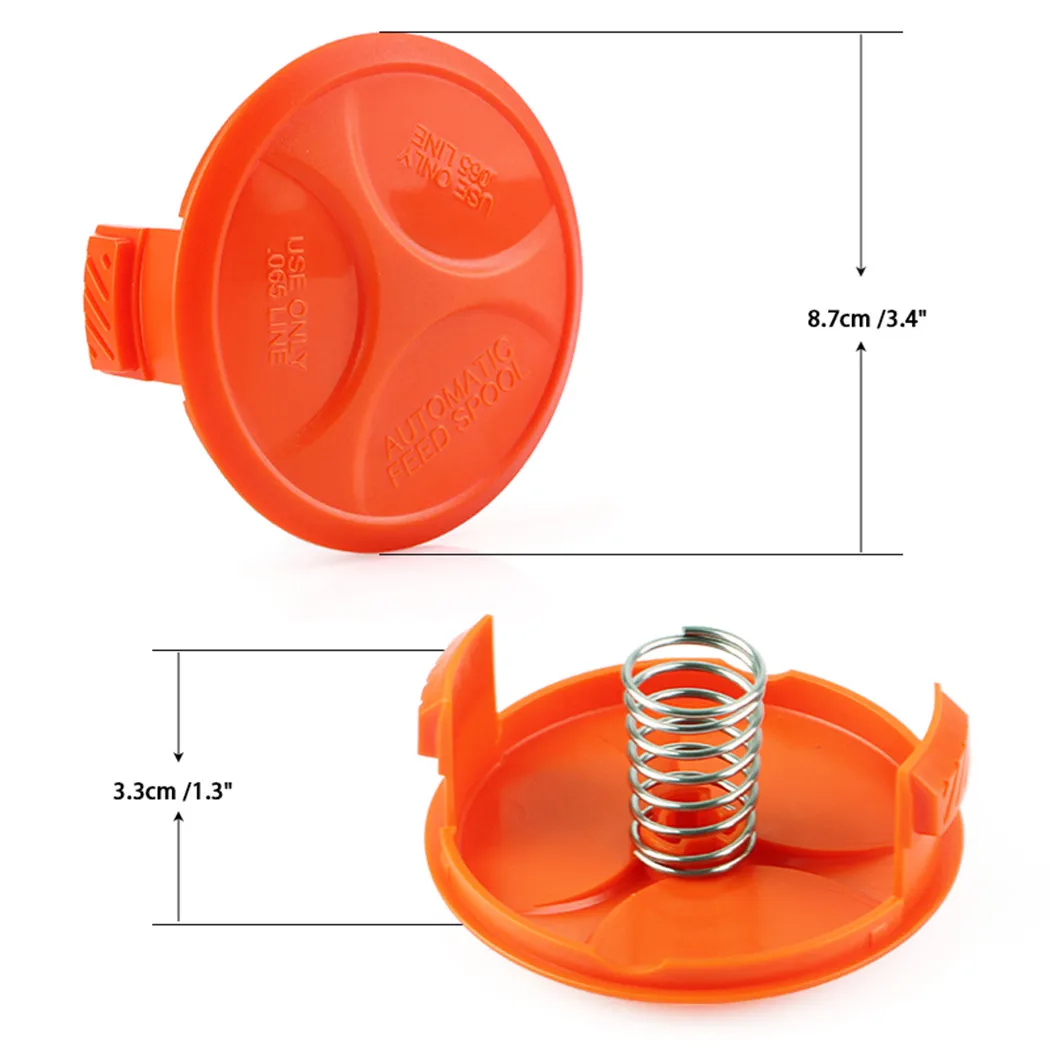 Trimmer Spool Cap Replacement For STC1820PC STC1840 ST5530 STC1815 Designed For Secure Line Coverage On String Trimmers