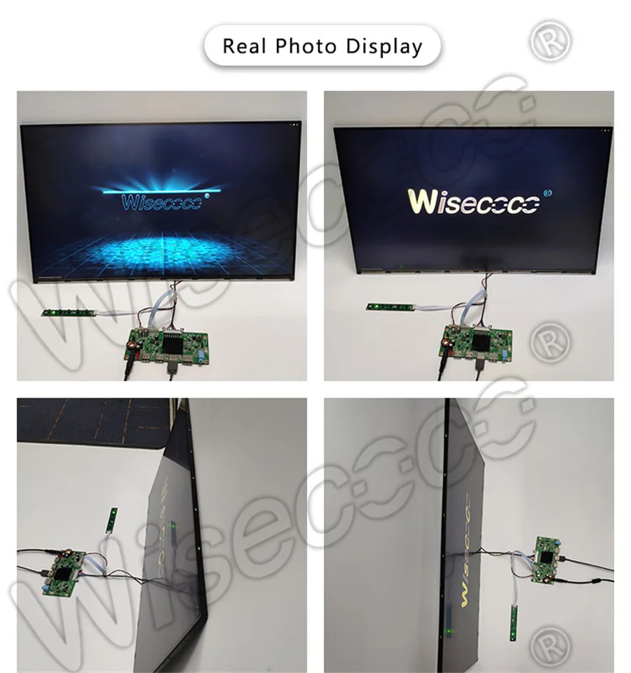 Wisecoco-27 ġ ũž  4K PC ̸ ǻ, 3840x2160 LCD ÷ ũ г Edp 30 