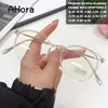 Ahora Ultralight Anti Blue Light Finished Myopia Glasses Frame for Student Women Men Clear Eyeglasses -0.75 1.25 1.75 2.25 2.75 1