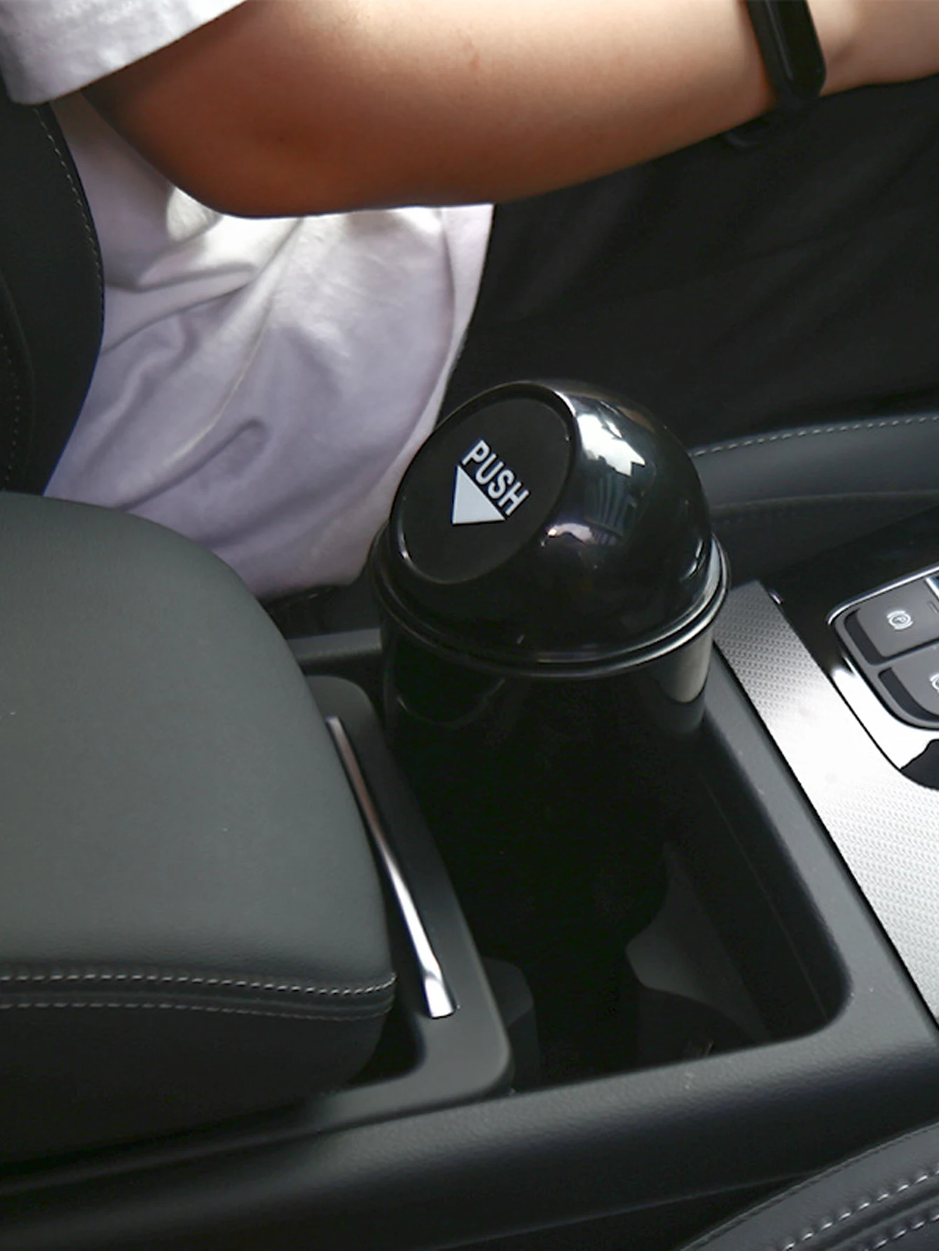 Vehicle Trash Bin Two -In -One Multi -Functional Home Settings Arrel Mini -Lid