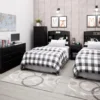 Astrid Tall Black Dresser: 16"D x 20"W x 52"H, 6-Drawer Chest for Bedroom by  - Perfect Chest of Drawers for Ample Storage 5