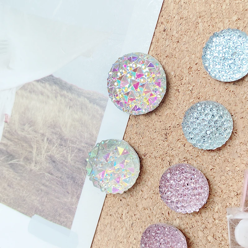 10pcs crystal Push Pins Thumb Thumbtack Board Pins Drawing Photo Wall Studs Office School Supplies Transparent push pins