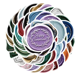 Vibrant Multi - Purpose Sticker Set for Personalization and Decoration (56Pcs)