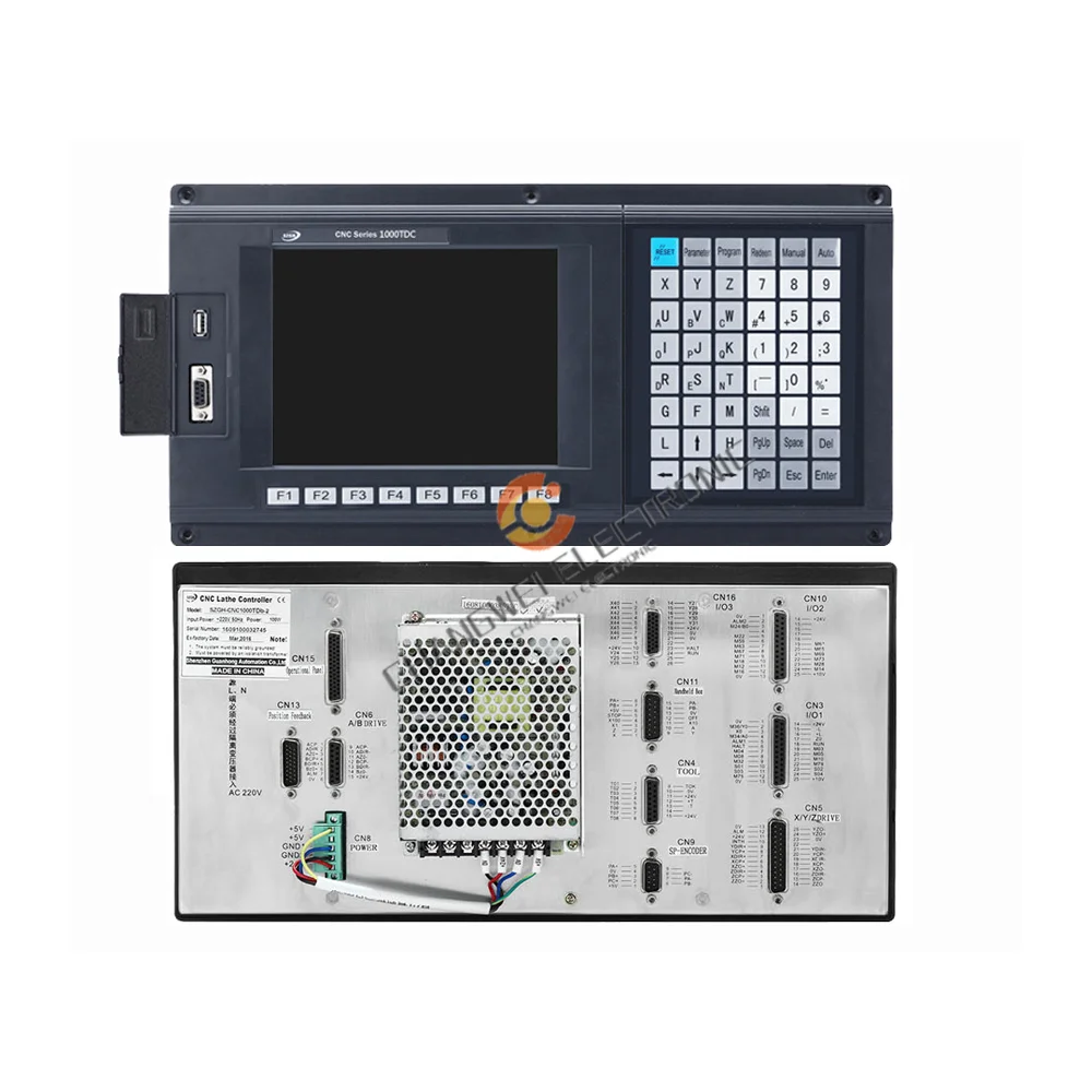 

New SZGH-CNC1000tdb-2 Axis Lathe And Turning USB CNC Controller Kit With New English Control Panel Arm+Dsp+Fpga