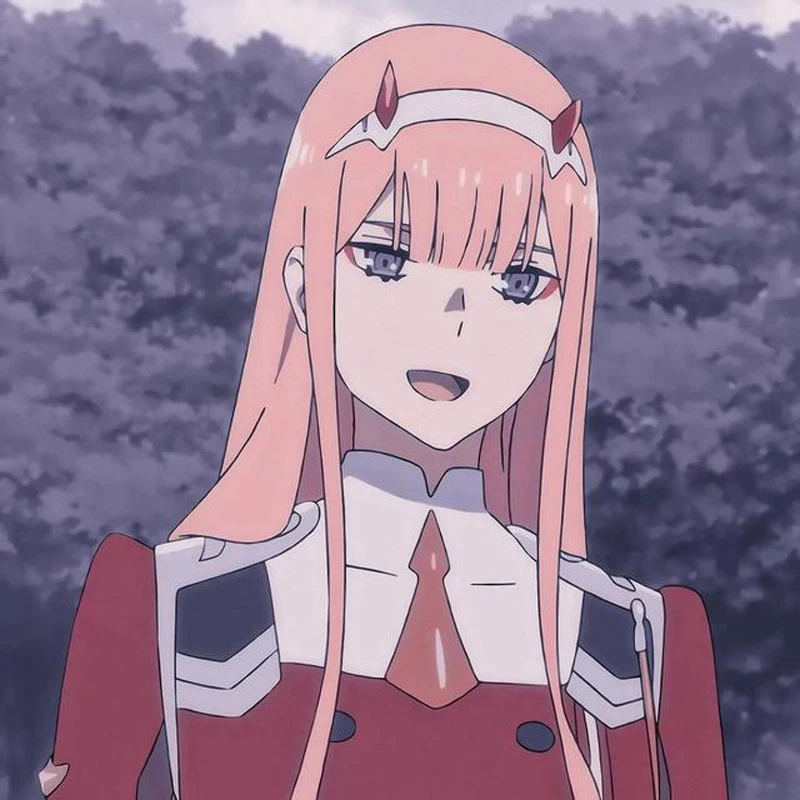DARLING In The FRANXX Zero Two Ӹ ִϸ̼ ǱԾ ڽ ǰ ڸ   Ǹ  Ӹ ҷ Ƽ  ׼