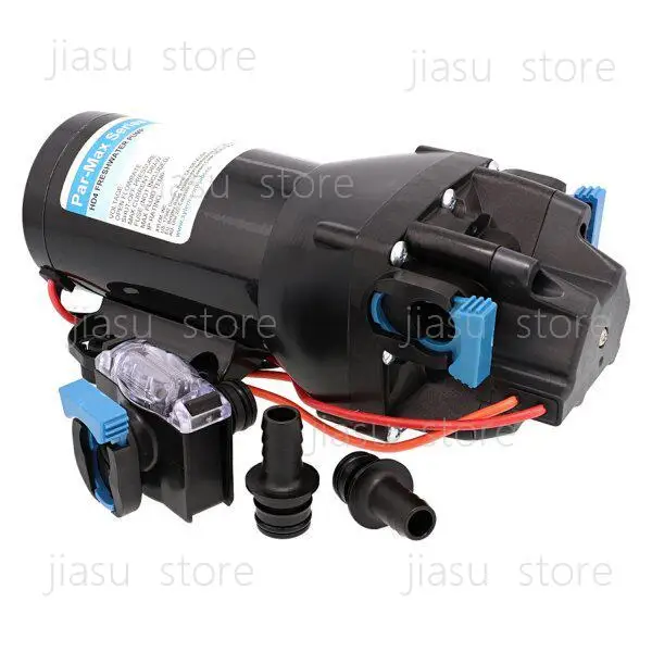 JABSCO Par Max 3 압력 제어 펌프 12V/24V, 3GPM 40PSI 해양 담수 펌프 (31395-4012-3A/31395-4024-3A)