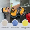 Cordless Orbital Sander Compatible with Dewalt 18V 20V Battery Electric Polisher Wood Metal Polishing Sanding Machine(Tool only) 5