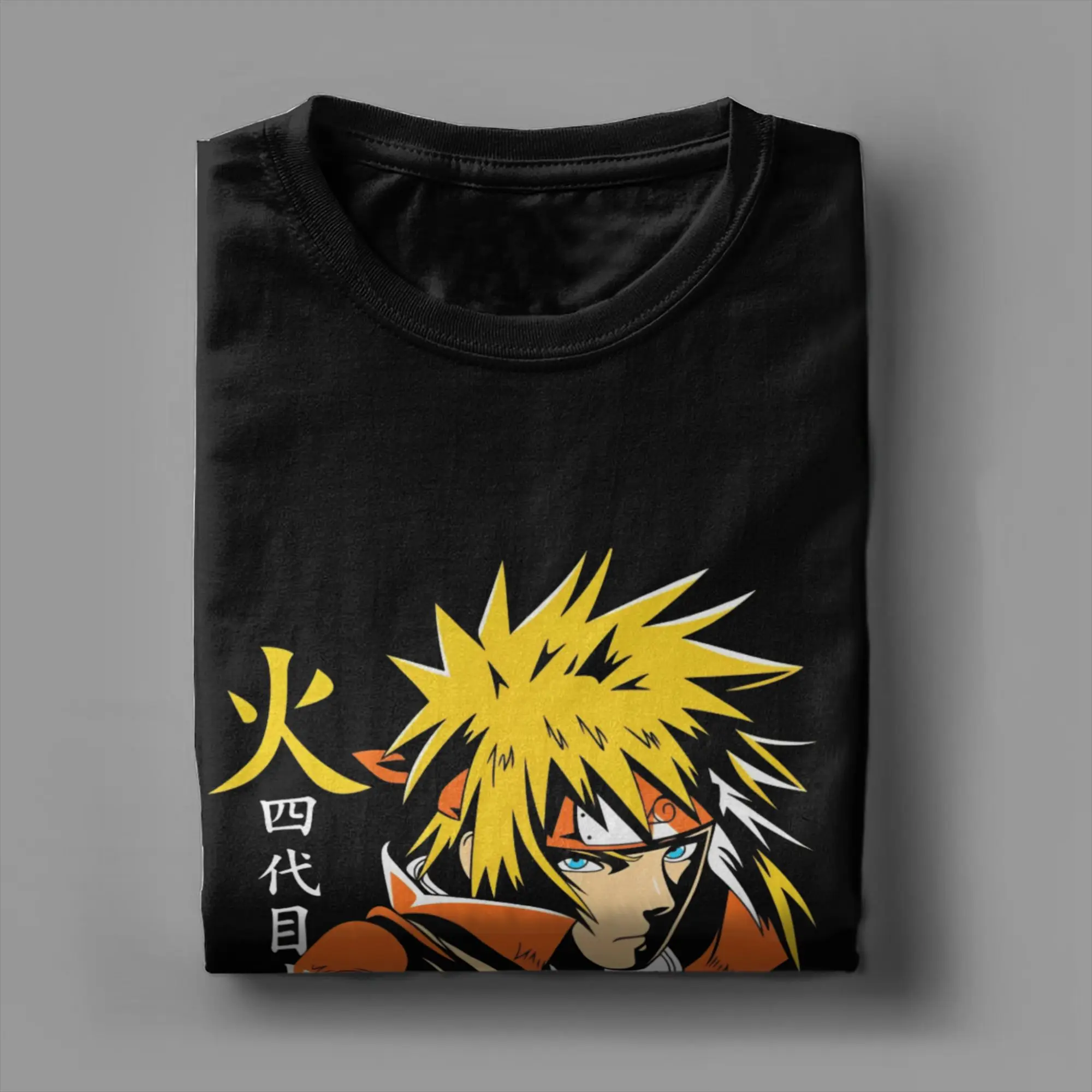 2002年製 NARUTO 'MINATO' VINTAGE TEE Lサイズ Rare Vintage Naruto Minato T-Shirt 4th Hokage Anime Tee M/L